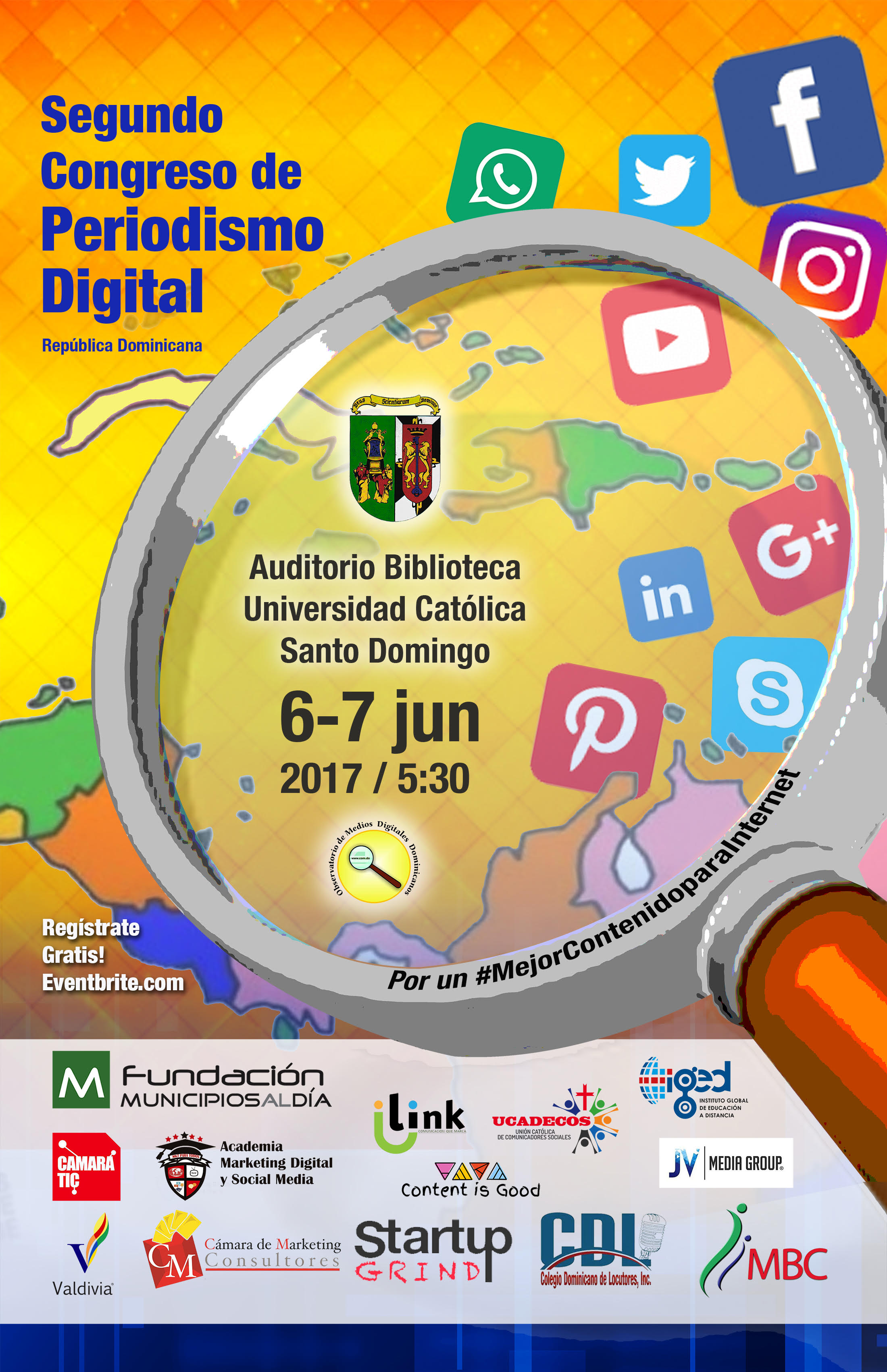  Observatorio celebrará II Congreso de Periodismo Digital el 6 y 7 de junio