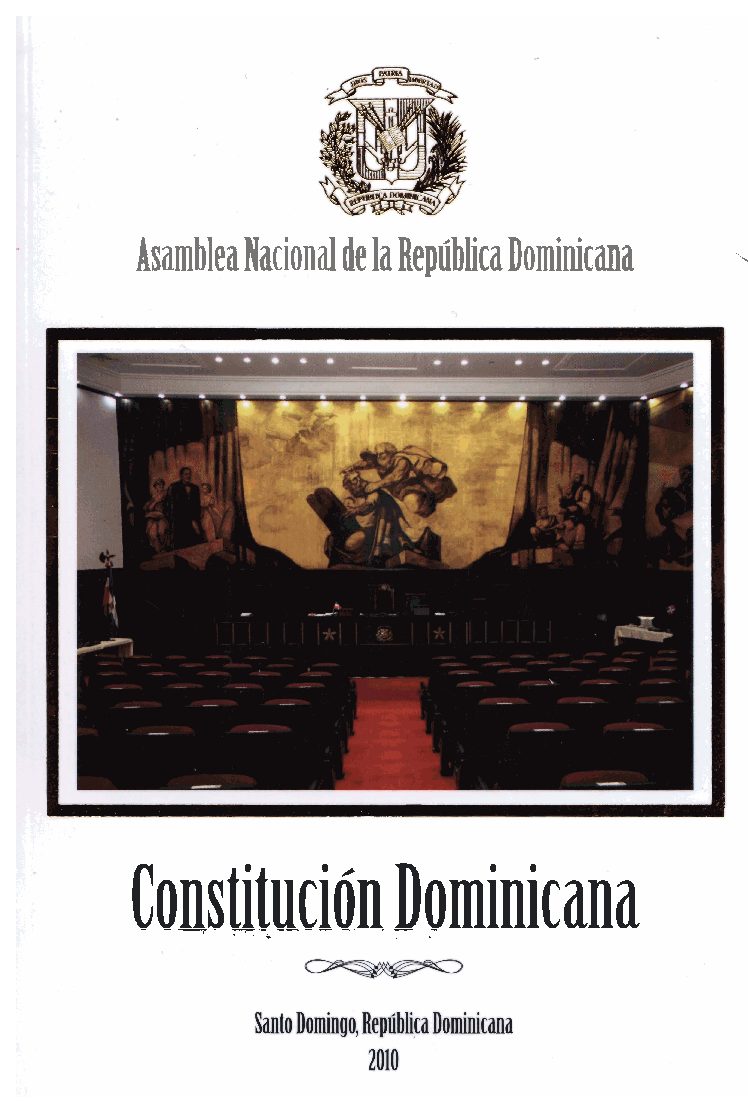  ﻿ Aquí las principales constituciones de la República Dominicana