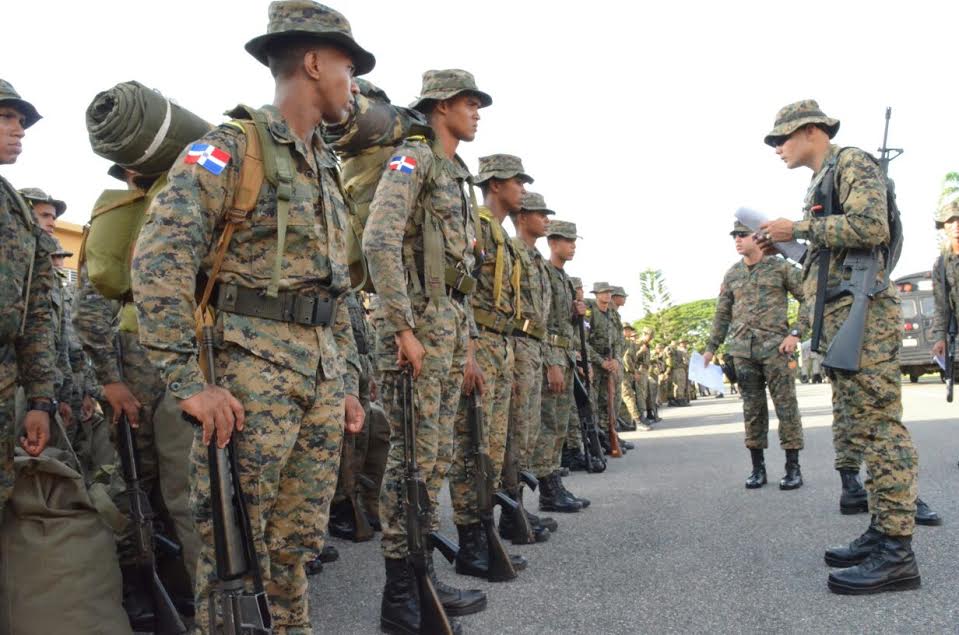  Ejército envía medio millar de soldados para la protección y vigilancia zona fronteriza