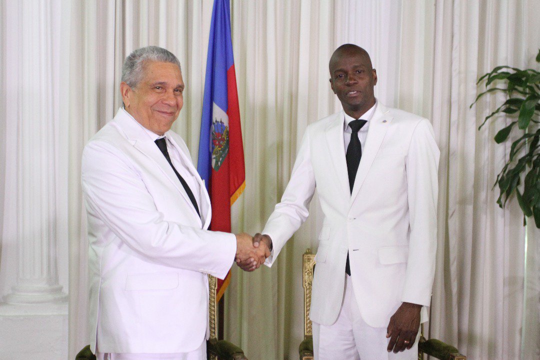  Embajador dominicano Alberto Despradel presentó sus cartas credenciales ante el Gobierno  de Haití