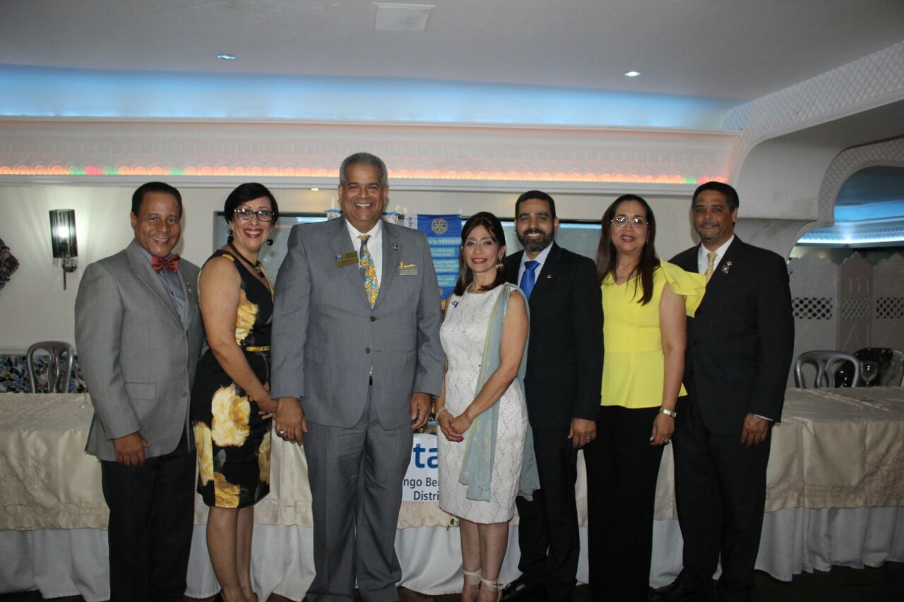  Rotary Santo Domingo Bella Vista juramenta nueva presidenta