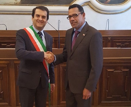  Cónsul  Dominicano en Milán visita la Provincia de Pavía, para generar acuerdos a favor de la comunidad en la región