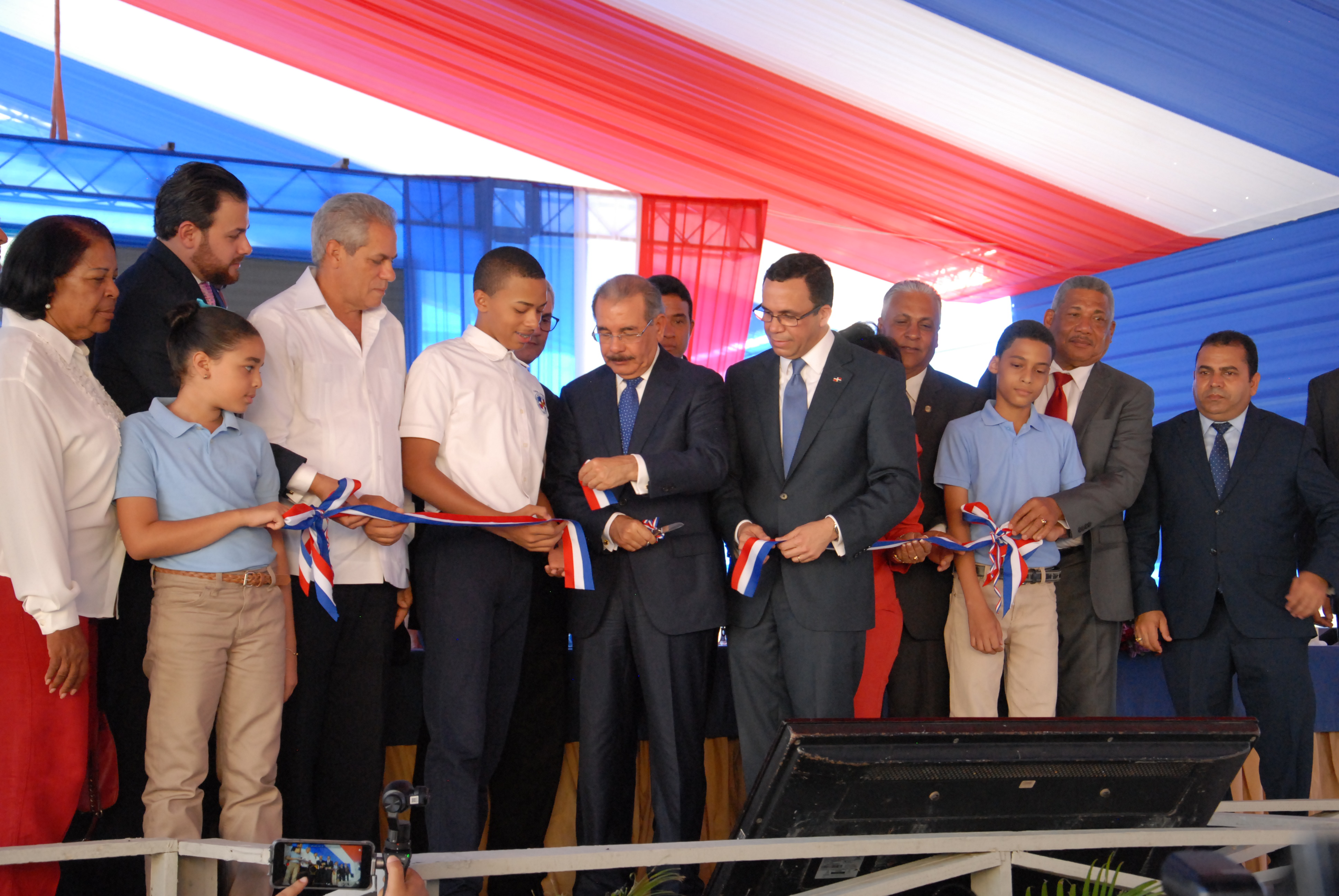  San José de Ocoa recibe un nuevo liceo técnico de manos del Presidente Danilo Medina