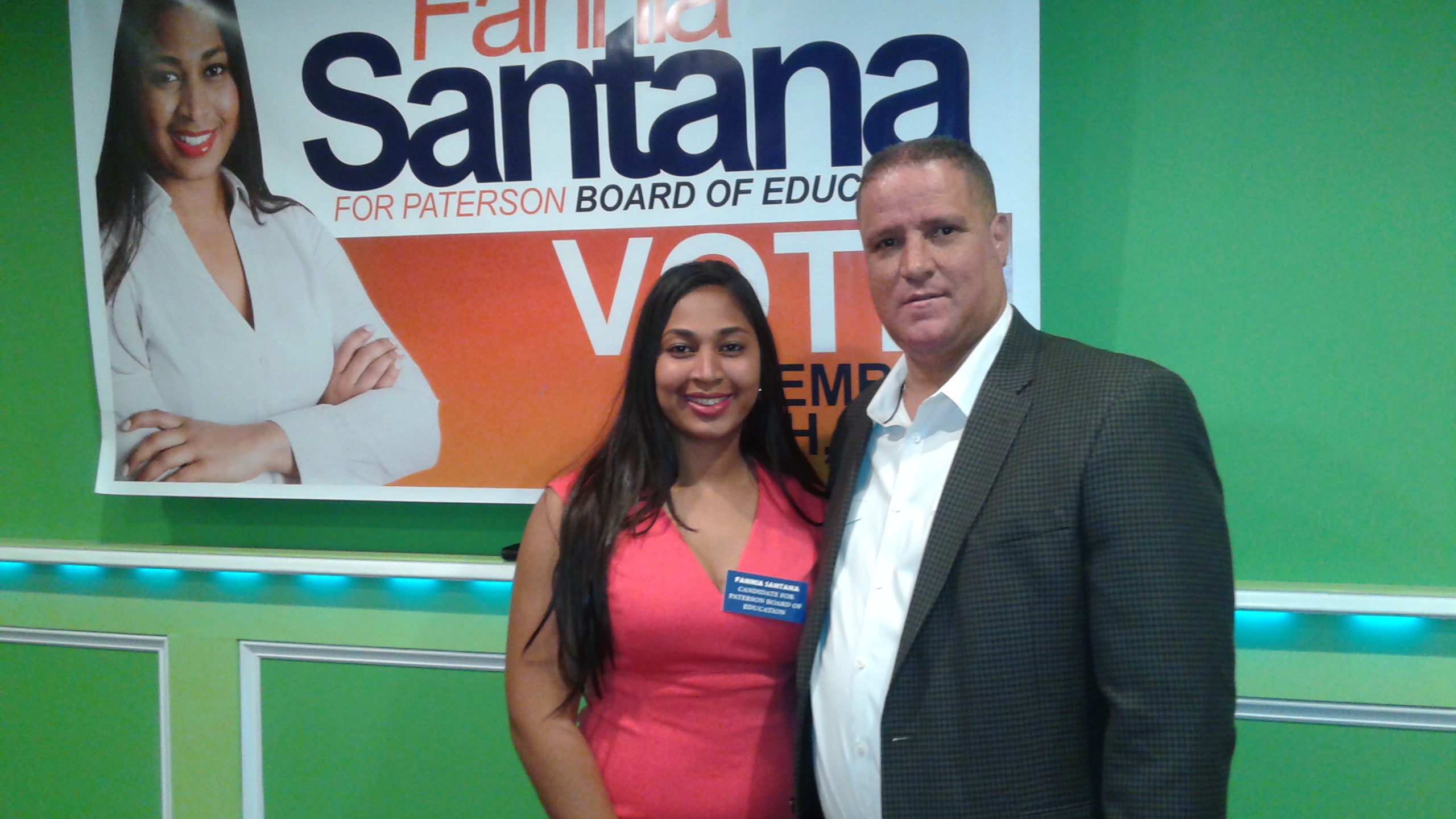  Fannia Santana apoya escuelas públicas esten bajo control ciudad de Paterson