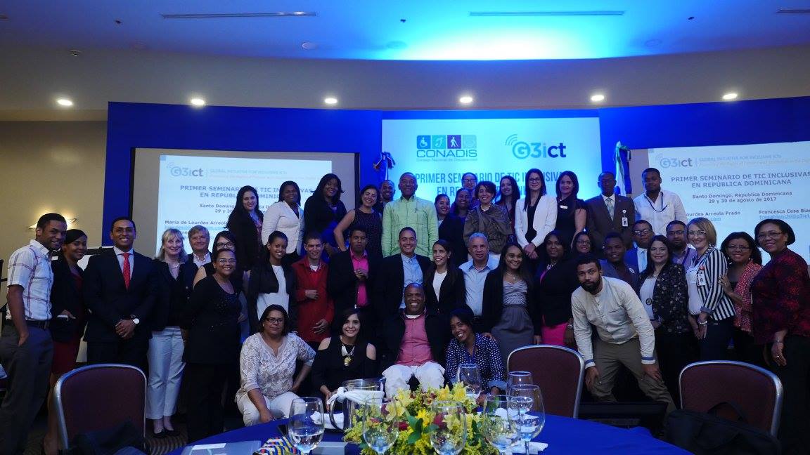  CONADIS realiza el Primer Seminario de TIC Inclusivas en República Dominicana