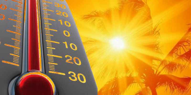  Meteorología pronostica temperaturas calurosas, aguaceros dispersos y tronadas aisladas