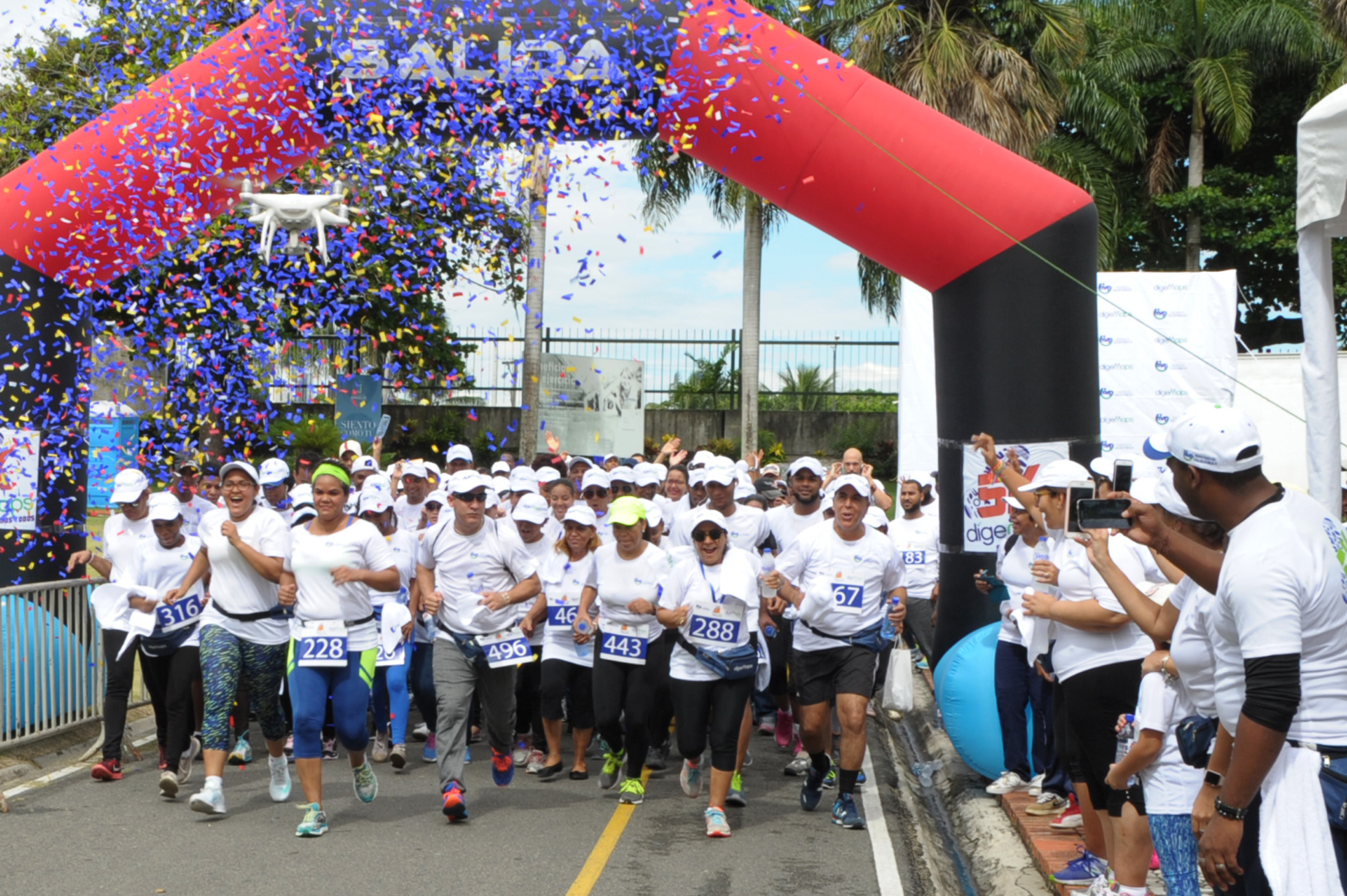  Realizan primer maratón 5K por la integración y la salud