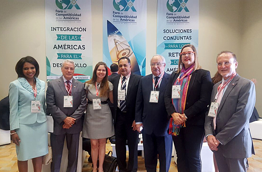  Titular del MICM encabeza delegación dominicana asiste en México  al “X Foro de Competitividad de Las Américas”