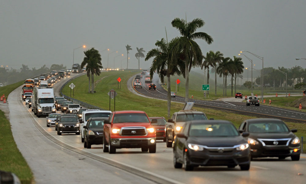  El Huracán Irma llega a Miami y Donald Trump pide a sus habitantes que «salgan del camino»