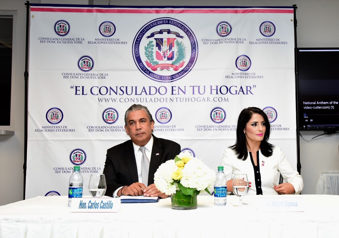  Cónsul Carlos A. Castillo afirma mejoró e incrementó servicios y protección a la comunidad dominicana en un año de gestión