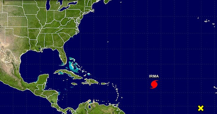  Meteorología emite un Alerta Meteorológica Temprana  por huracán Irma