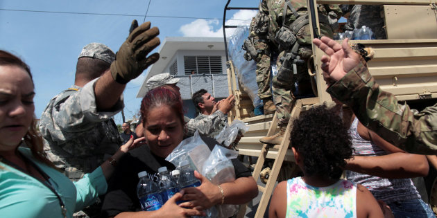  Puerto Rico clama ayuda tras el paso del huracán María