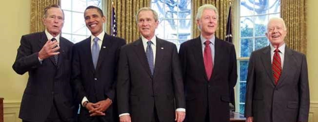 Ex presidentes EEUU