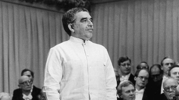 El inolvidable escritor colombiano Gabriel García Márquez recibió