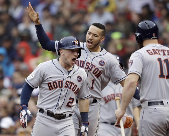  Astros de  Houston elimina a Boston en serie divisional y queda a la espera para enfrentar a Cleveland o  Yankees a partir del viernes