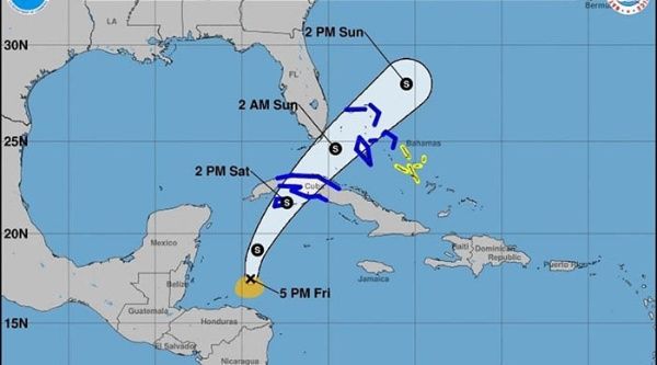  Se forma tormenta tropical 18: Philippe, y avanza hacia EE.UU,  por su posición y desplazamiento no ofrece peligro para RD