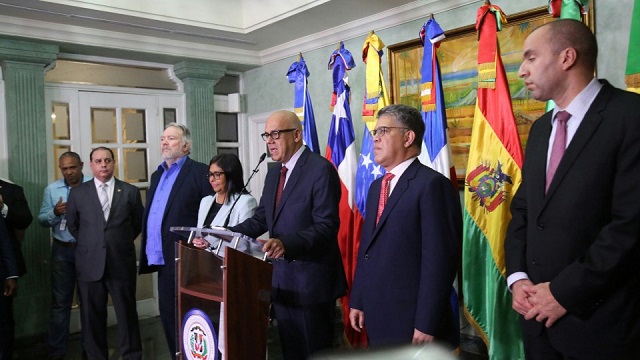 Mesa de diálogo Venezuela en la República Dominicana