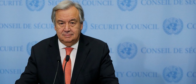  El secretario general de la ONU lanza una «alerta roja» para el mundo