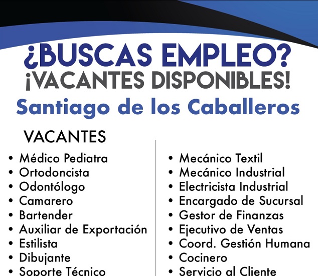  Ministerio de Trabajo invita a Jornada de Empleo en Santiago