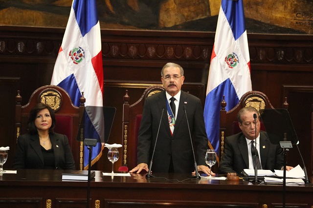  Discurso de Rendición de Cuentas del Excelentísimo Señor Presidente de la República, Lic. Danilo Medina ante la Asamblea Nacional