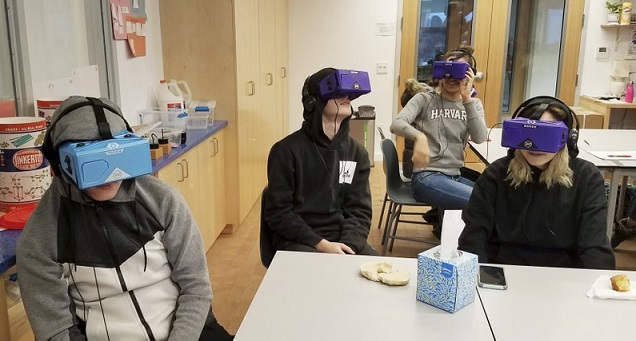  Viajes de realidad virtual reemplazan excursiones escolares