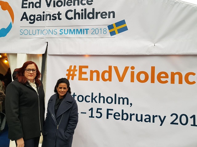  Janet Camilo participa en Cumbre por el fin de la Violencia infantil