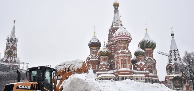  Le llaman la Nevada del Siglo a la mayor tempestad de nieve registrada en Moscú