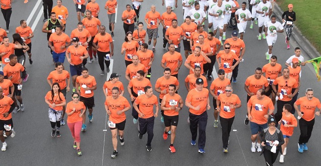  Más de 2,000 participantes en la II carrera 5k y 10k  del Ministerio de Defensa de la República Dominicana