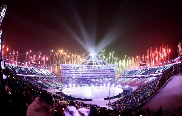  Con un show imponente iniciaron los Juegos Olímpicos de Invierno 2018