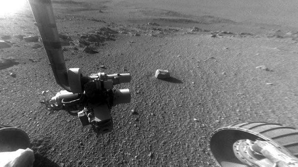  La Nasa descubrió formaciones similares a la tierra en Marte