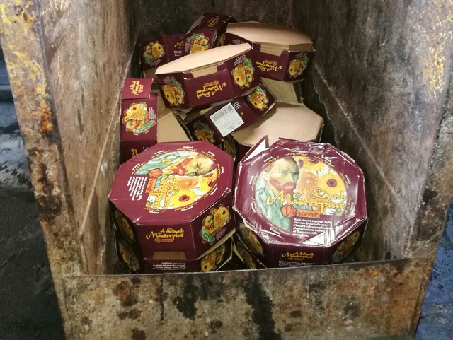  Ministerio de Salud decomisa cargamento de 3,565 libras de queso vencidos en Caucedo