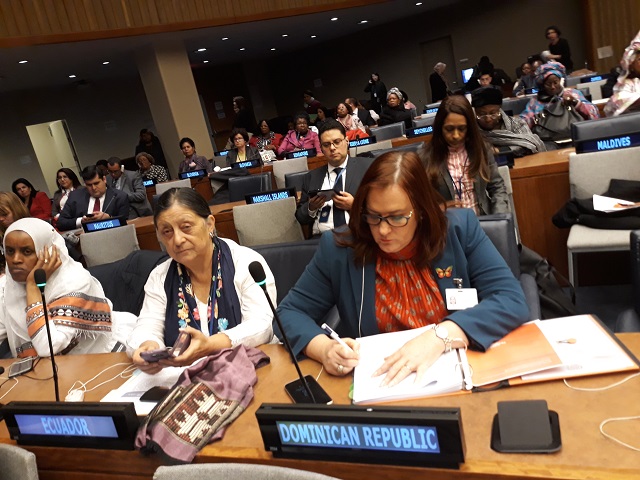  Ministra de la Mujer encabeza delegación nacional ante la CSW62