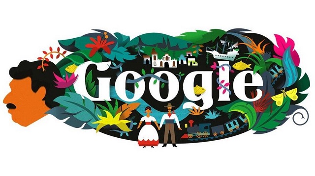  Google rinde homenaje a Gabriel García Márquez por su natalicio