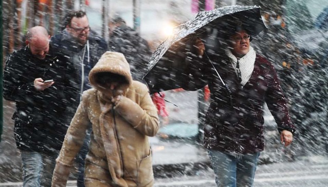  La tercera tormenta que azotará la Gran Manzana vendrá con agua y nieve