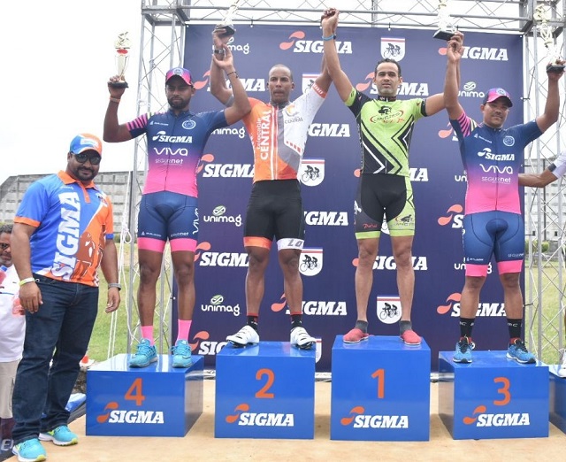  Edwin Fernández gana Competencia de Ciclismo Sigma 2018