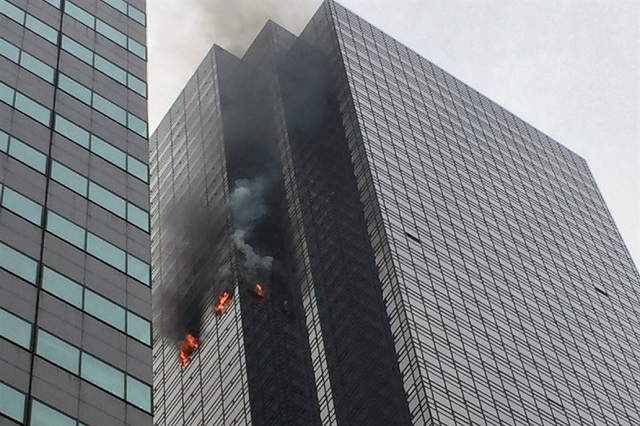  Incendio en la Torre Trump de Nueva York