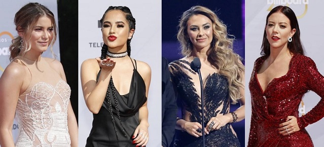  Las famosas mejor vestidas de los premios Billboard 2018 Latino