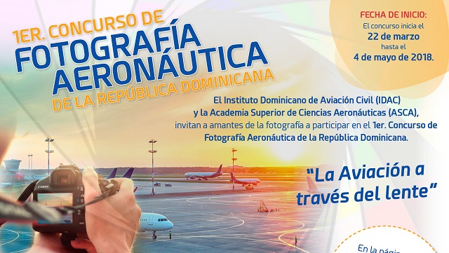  IDAC y ASCA organizan 1er. concurso de fotografía Aeronáutica de RD