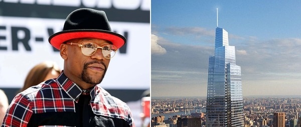  Un multimillonario Floyd Mayweather promete ahora en el negocio inmobiliario construir uno de los rascacielos más altos de New York