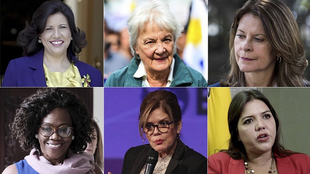  Mujeres de América Latina lideran como vicepresidentas, pero no hay ni una presidenta en toda la región