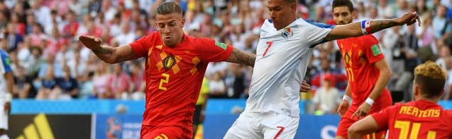  Bélgica inició Mundial con goleada frente a Panamá en Sochi