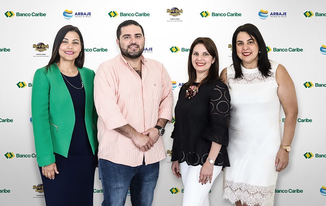  Banco Caribe se une a Hard Rock Hotel y Arbaje Tours para beneficiar a sus tarjetahabientes