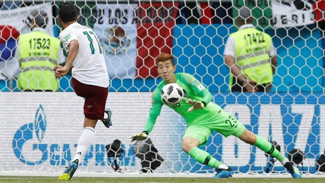  México ganó 2-1 a Corea del Sur en Rusia 2018