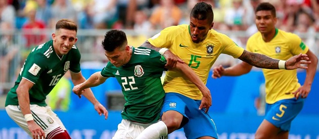  El partido entre México y Brasil el más twitteado de Rusia 2018