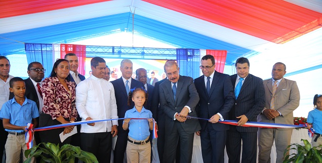  Revolución Educativa que impulsa el presidente Danilo Medina entrega nuevo Centro Educativo en Cristo Rey