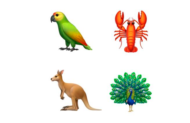  Celebran con nuevos diseños de canguro, pavo real, un loro y una langosta el Día Mundial del Emoji