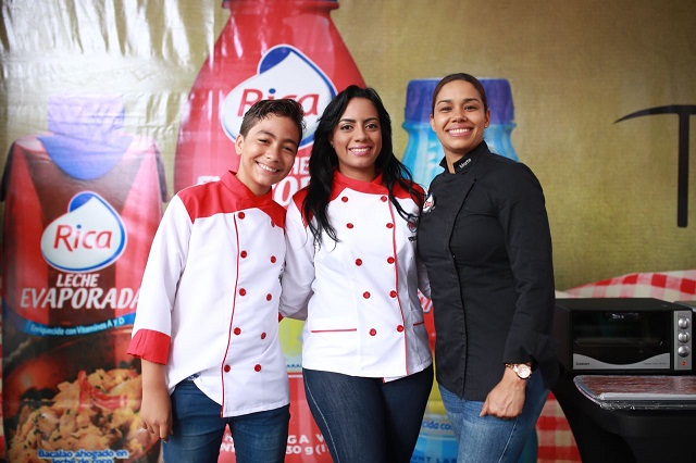  La ganadora de dos estrellas Michelin la Chef María Marte y  Yerelin Guzmán, presentan cooking show para los más pequeños, bajo el auspicio del Grupo Rica