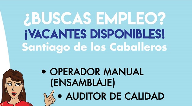  Ministerio de Trabajo a través de SENAE invita a jornada de empleo en zona franca de Santiago