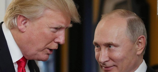  Presidente Donald Trump se reunió con Vladimir Putin a solas por más de dos horas