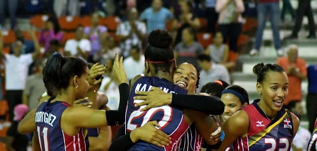  Las Reinas del Caribe ganan a Brasil y van por el oro este sábado frente EEUU en Copa Panamericana de Volibol